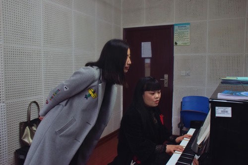 刘晓慧和蒋娟全老师