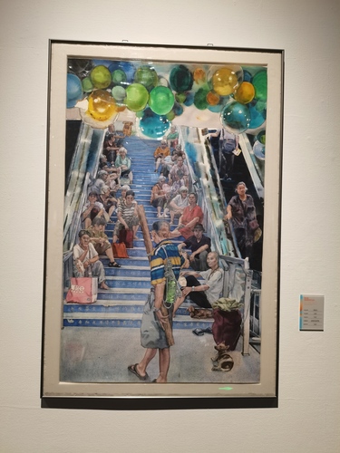 作者:叶侨 作品名称:乘凉 指导教师:王硕 作者:叶侨 作品名称:乘凉 指导教师:王硕